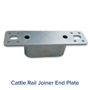 Cattle Rail Joiner End Plate