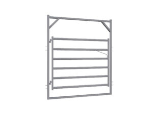 Econo Rail Gates in Frames