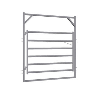 Econo Rail Gates in Frames