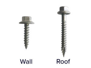 Roof & Wall Type 17 Screws (Bare)